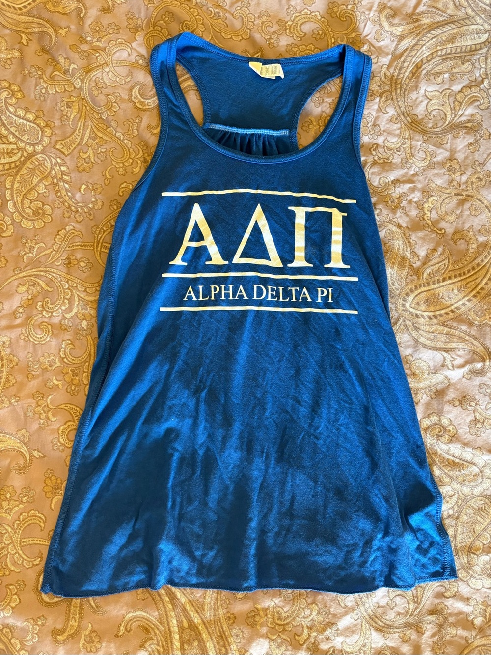 ADPi Bella Canvas Royal Blue Tee with Tag